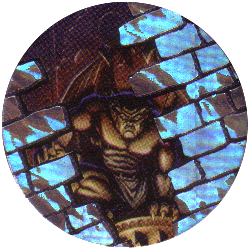 Lot De 5 Boosters Pogs Gargoyles - Canada Games - Années 90